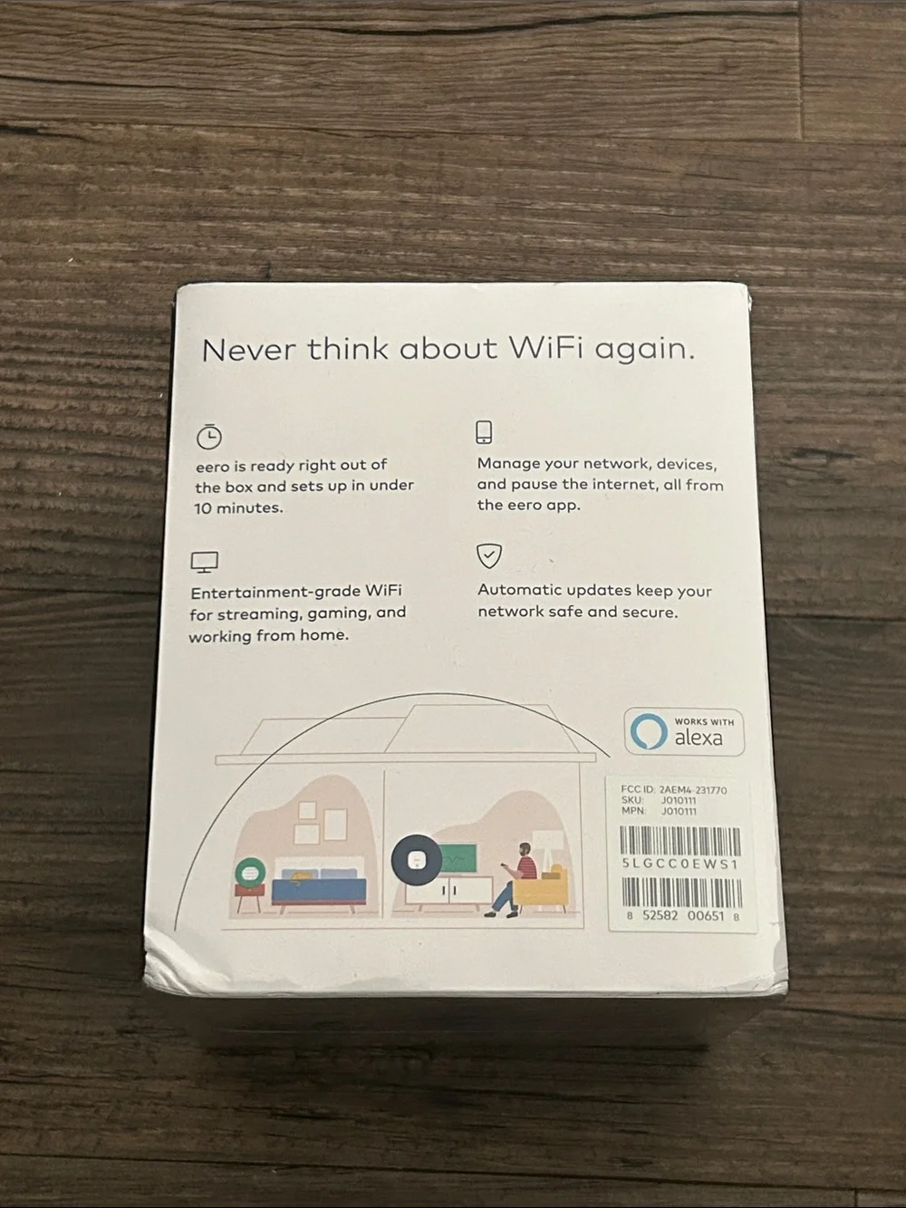 eero Mesh WiFi Router - White - Picture 2 of 4